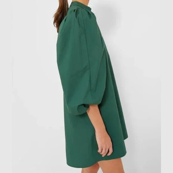 Pomander Place Tuckernuck Emerald Green Astrid Mini Dress Size XS 41058 - Picture 4 of 12